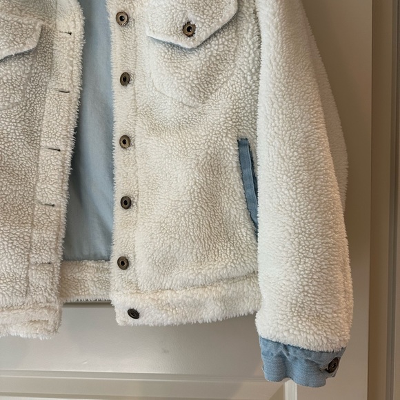 Pistola Lee Sherpa Teddy Boyfriend Jacket - Picture 5 of 9